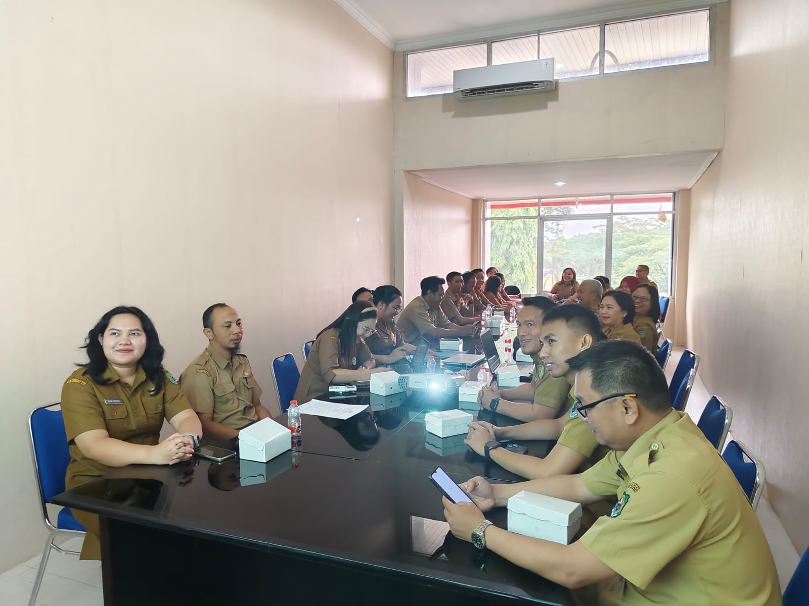 Biro Organisasi Gelar Asistensi Penilaian Mandiri PSO dan Penyesuaian Sistem Kerja Pemerintah Kabupaten/Kota Se-Kalteng