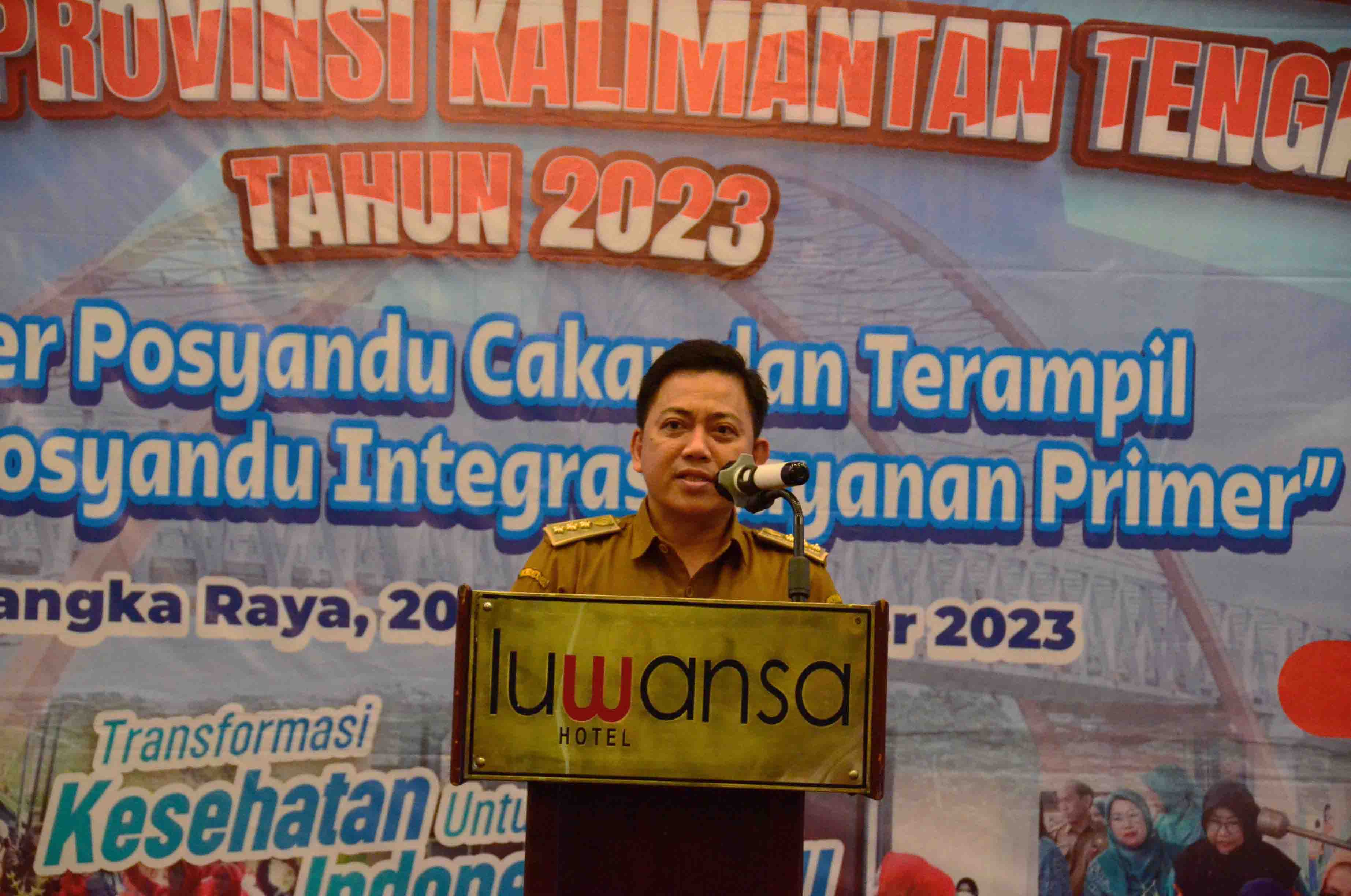 Dinkes Kalteng Gelar Jambore Kader Posyandu Tingkat Provinsi Kalimantan Tengah