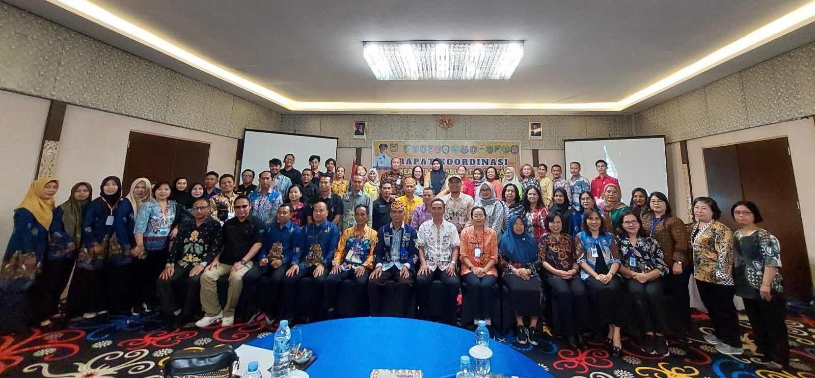 Dispursip Prov. Kalteng Gelar Rapat Koordinasi Kearsipan Kabupaten/Kota se-Provinsi Kalimantan Tengah Tahun 2024