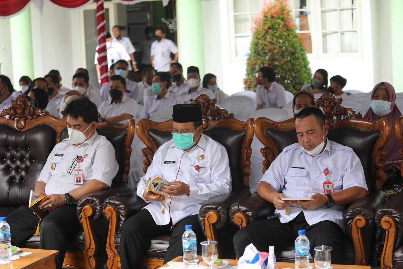 Pejabat dan ASN di Lingkup Pemprov Kalteng Lakukan Doa Bersama Ungkapan Belasungkawa Kepergian Mendiang Ermal Subhan