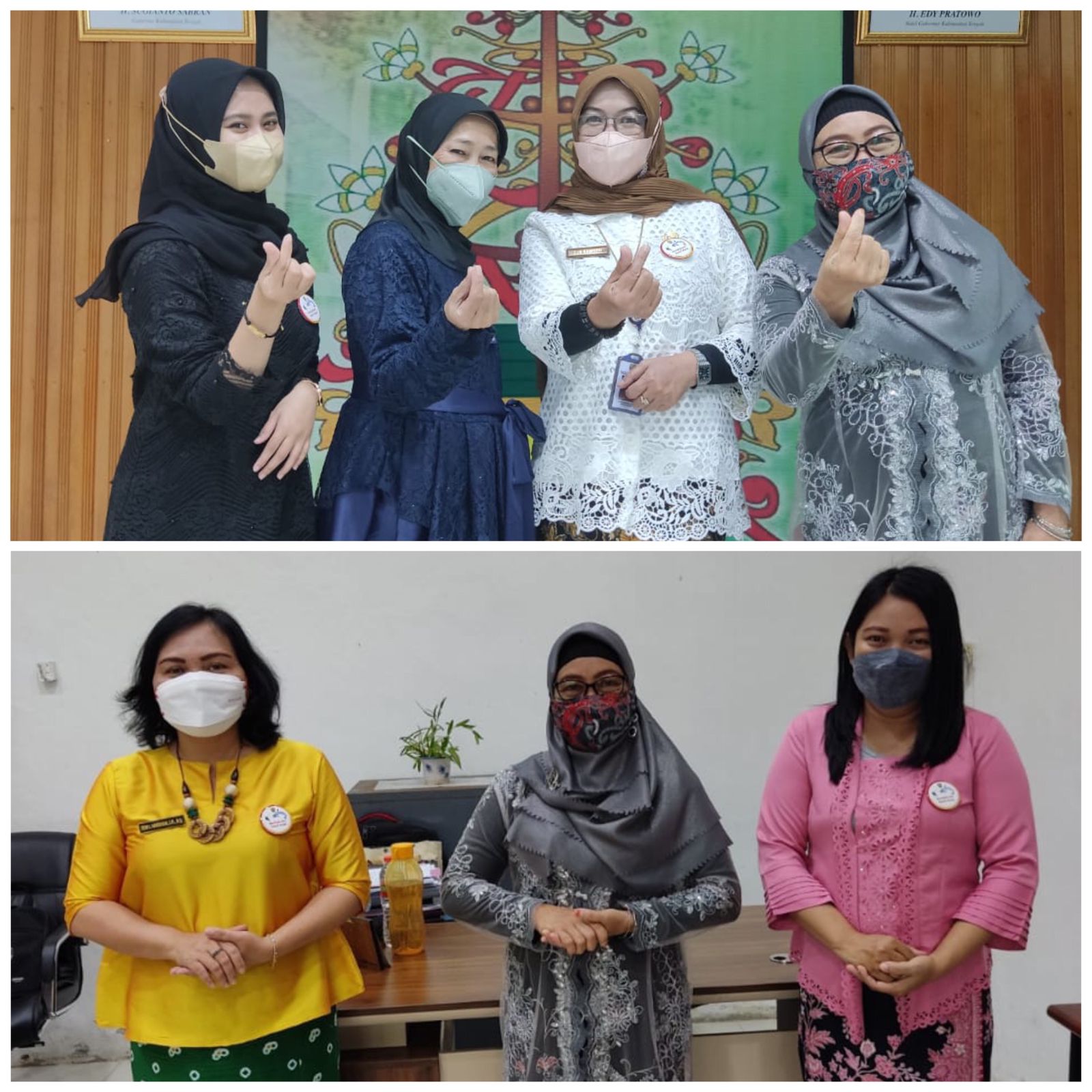 ASN Perempuan Dislutkan Prov. Kalteng Kenakan Kebaya Peringati Hari Ibu