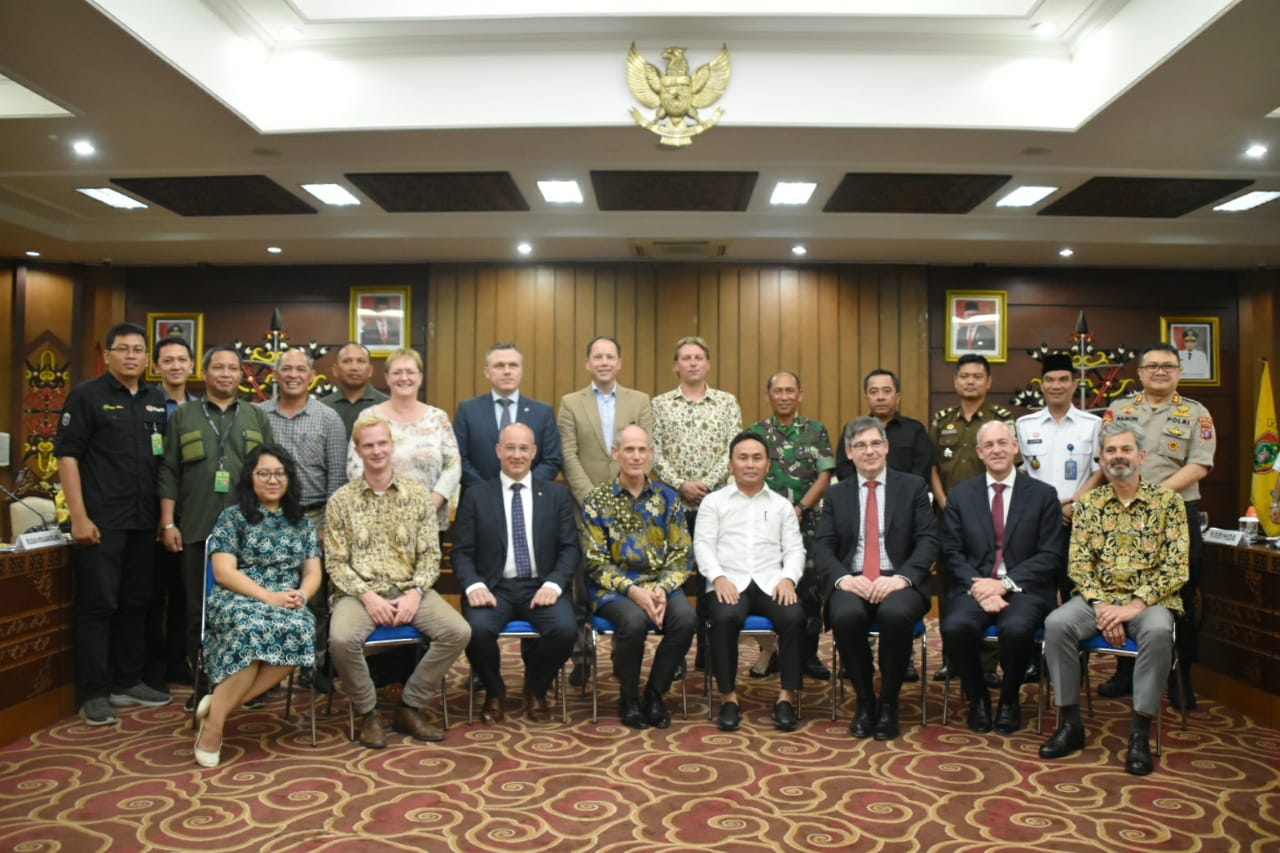 Tim Aju Kerajaan Belanda Lakukan Koordinasi Dengan Pemprov Kalteng