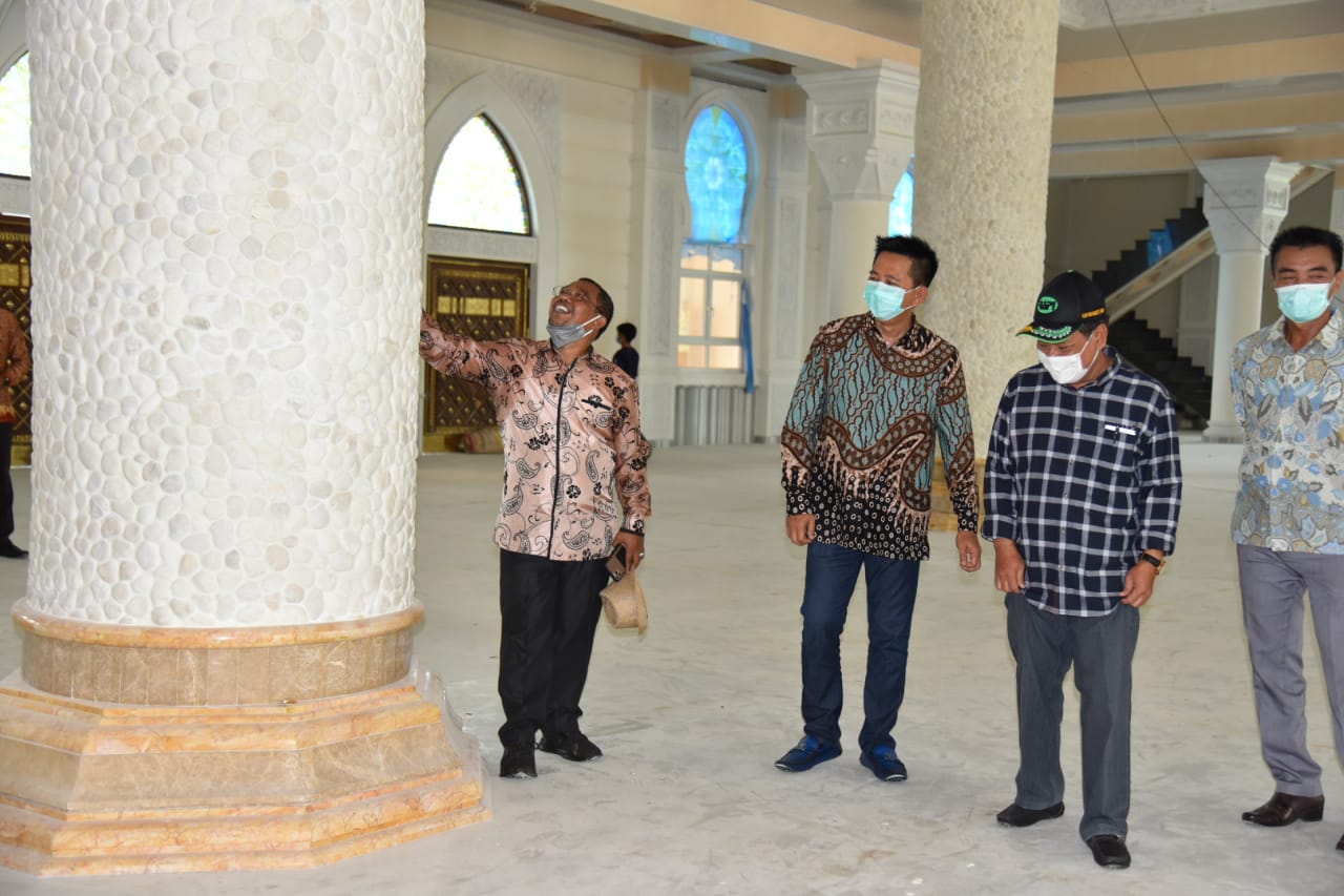 Wagub Kalteng Tinjau Jembatan Muara Teweh-Jingah, Kabupaten Barito Utara