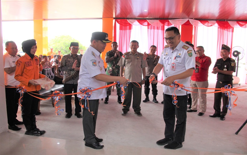 Resmikan Gedung Baru Kantor BPBD, Pj Bupati Barsel Minta Utamakan Kesiapsiagaan Personel