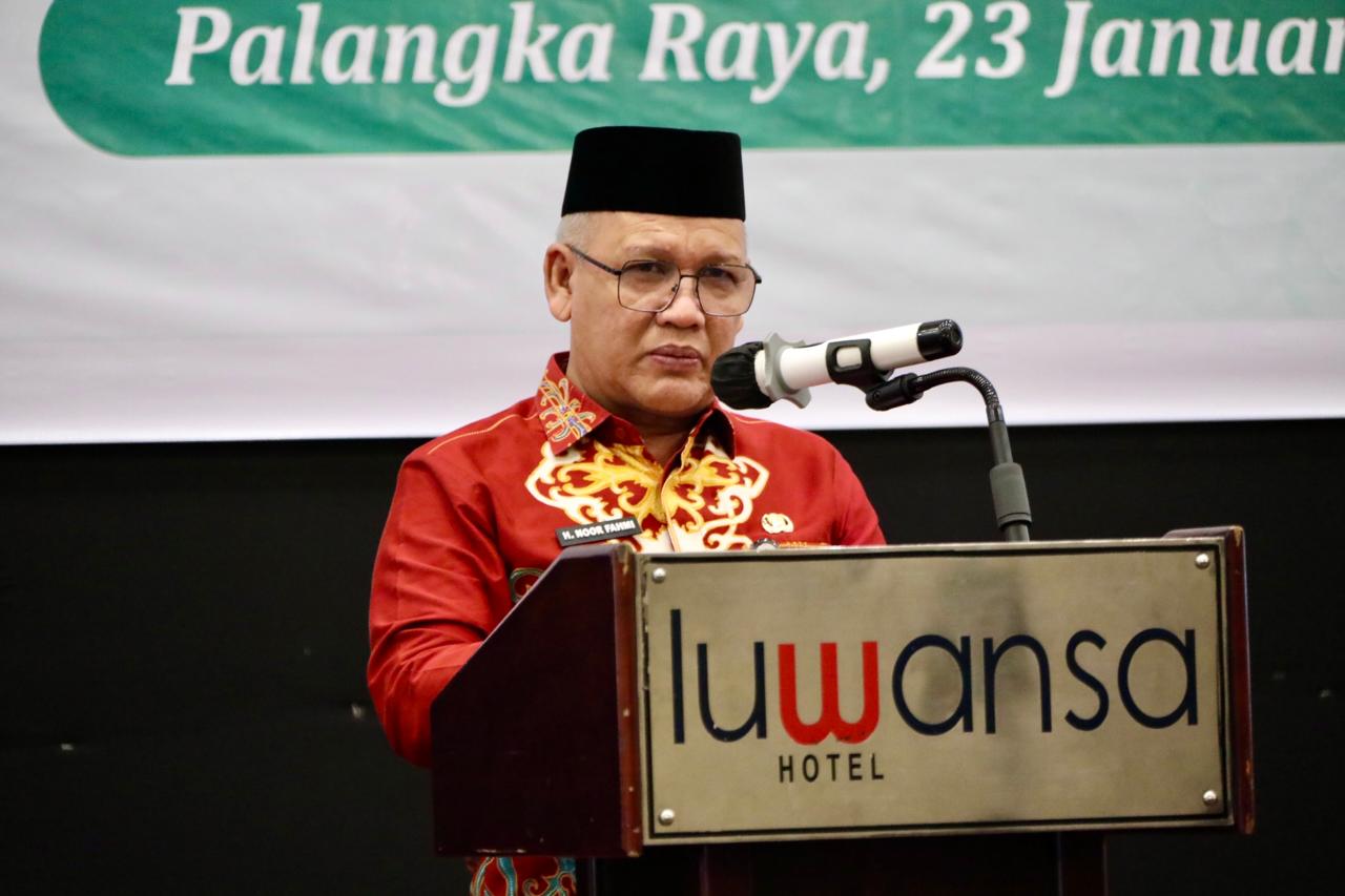 Plt Sekda Kalteng Buka Seleksi Petugas Haji Daerah Tahun 1446 H/2025 M