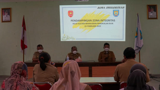 Wujudkan ZI Menuju WBK, Inspektorat Daerah Kobar Berikan Asistensi ke OPD