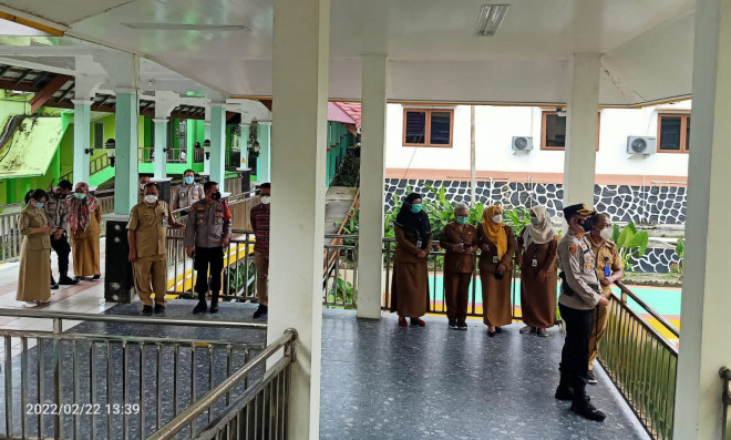 Kapolres Kobar Tinjau Kesiapan RSSI Pangkalan Bun dalam Siaga Penanganan Covid-19