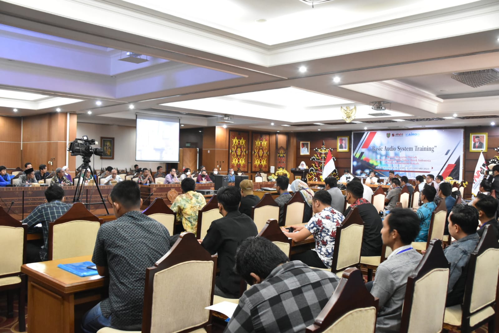 Sebanyak 73 Peserta Antusias Ikuti Basic Audio System Training