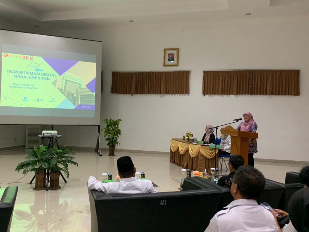 BKD Gelar FGD Digitalisasi Layanan Kepegawaian Lingkup Pemprov. Kalteng