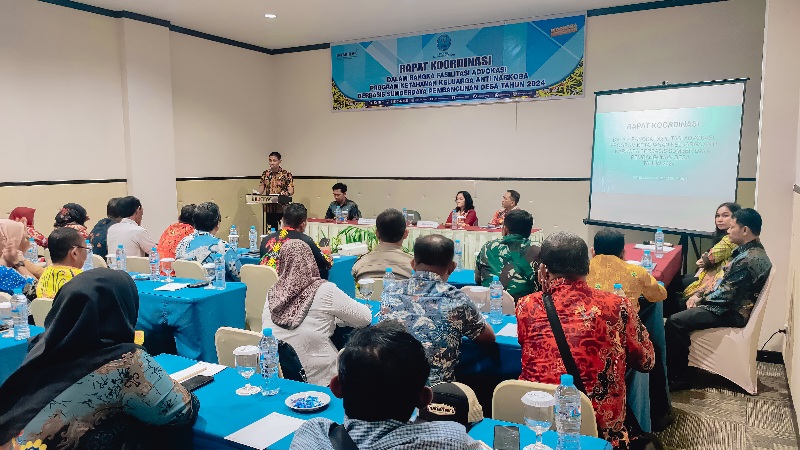 Badan Kesbangpol Sampaikan Materi Peran Pemda dalam Optimalisasi Pelaksanaan Program Desa Bersih Narkoba