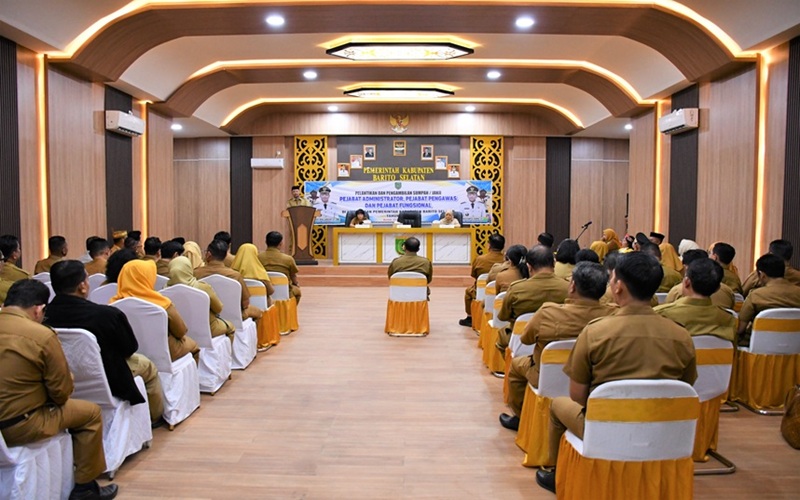 Bupati Lantik Sejumlah Pejabat, Wujudkan Tata Kelola Profesional