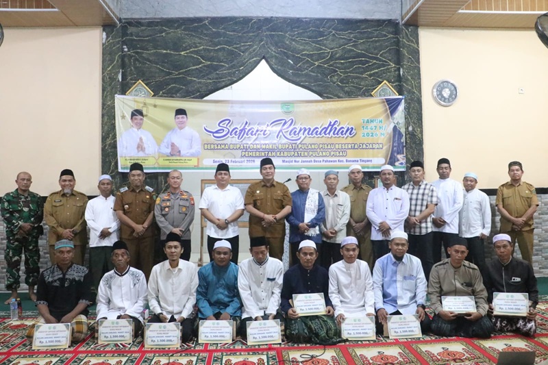 Safari Ramadan 1447 H, Wabup Pulang Pisau Pererat Silaturahmi dengan Warga Pahawan
