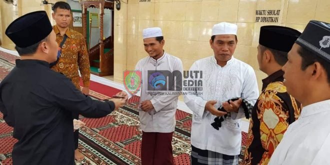 Masjid Al Zaitun Mendapat Bantuan Rp. 150 Juta Dari Gubernur Kalteng