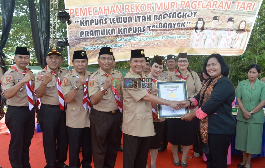 Kapuas Kembali Pecahkan Rekor MURI 