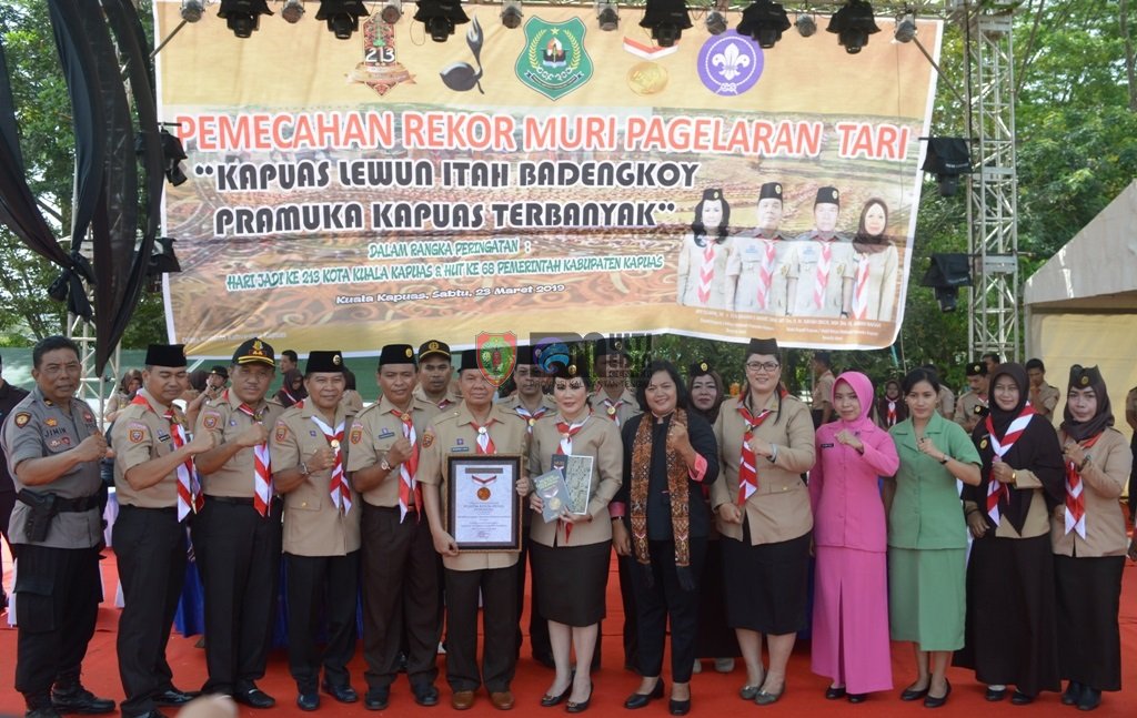 Kapuas Kembali Pecahkan Rekor MURI 
