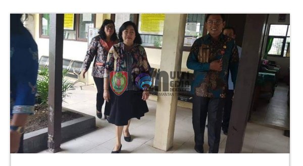 Kadisdik Kalteng Pantau USBNBK SMAN 4 Palangka Raya