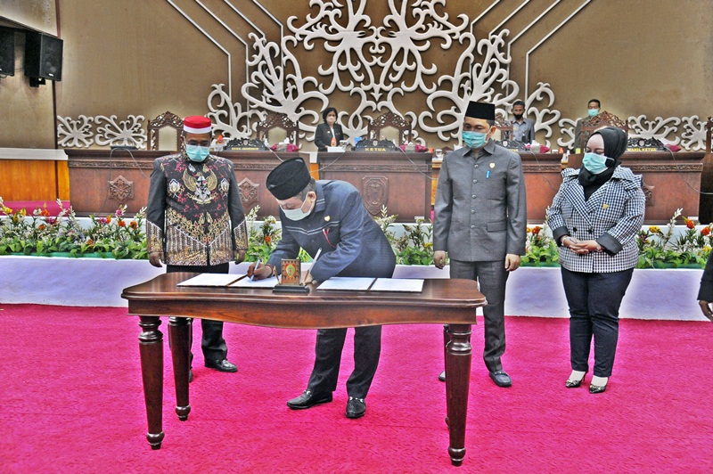 Dewan-Pemprov Sepakat 4 Raperda Dilanjutkan