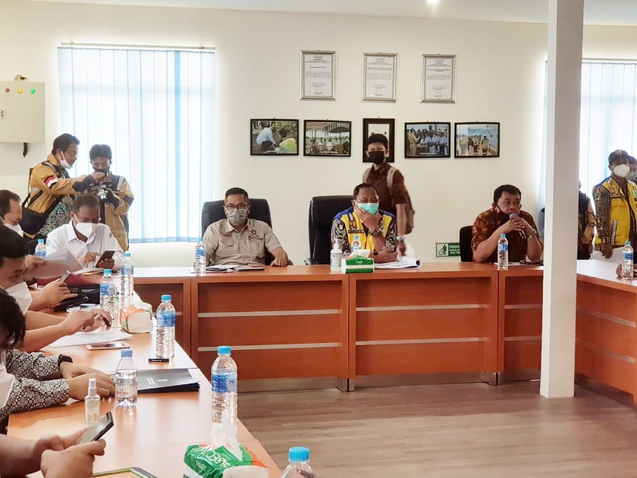 Asisten Ekbang Setda Kalteng Sampaiakan Terkait Pengembangan Food Estate Untuk Mendukung Program Ketahanan Pangan Nasional