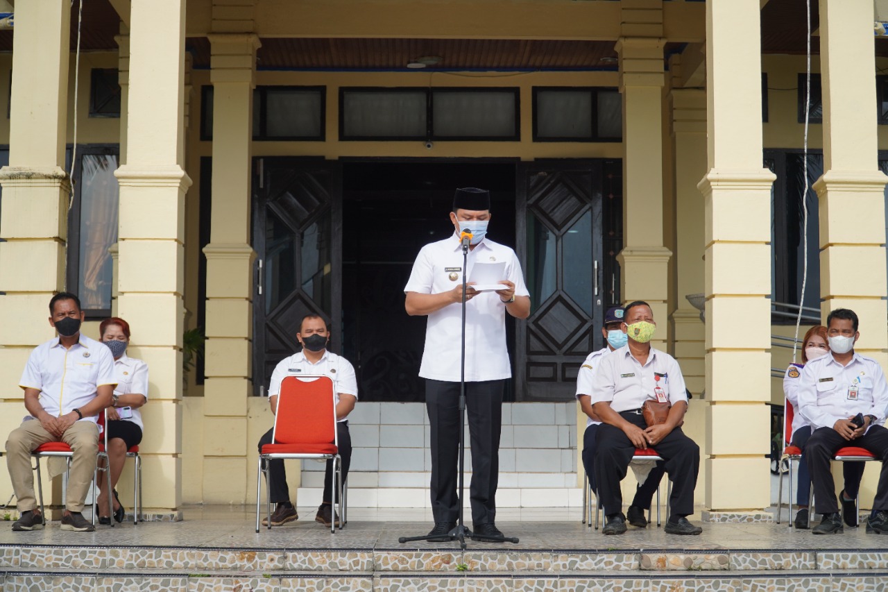 Bupati Lepas Keberangkatan 42 Atlet Panahan dan Taekwondo