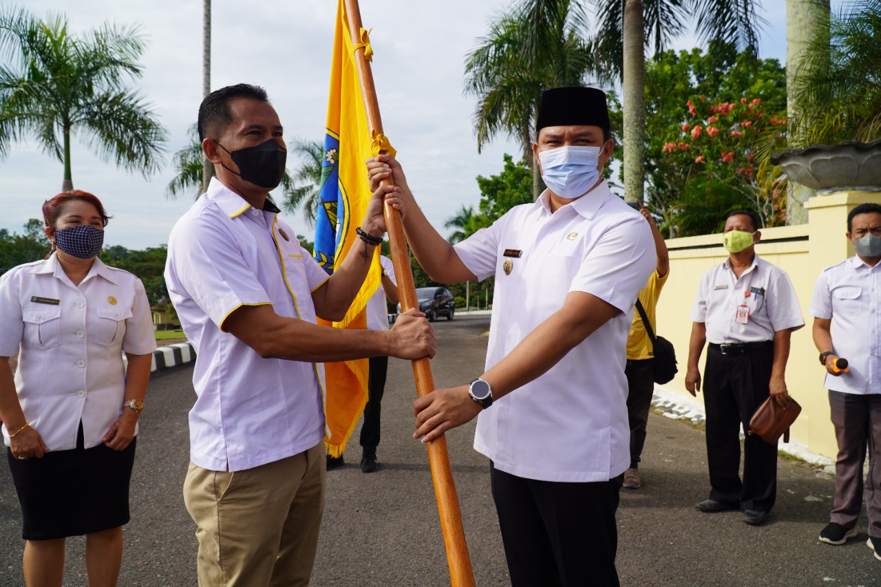 Bupati Lepas Keberangkatan 42 Atlet Panahan dan Taekwondo