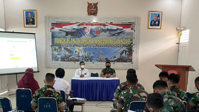 Tingkatkan Kepatuhan SPT Tahunan, KPP Pratama Pangkalan Bun Berikan Layanan Asistensi di Lanud Iskandar