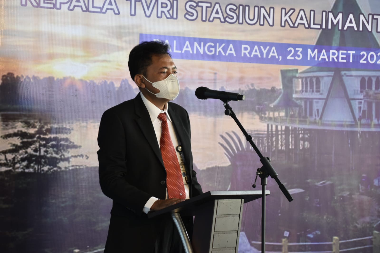 Serah Terima Jabatan Kepala Stasiun TVRI Kalimantan Tengah