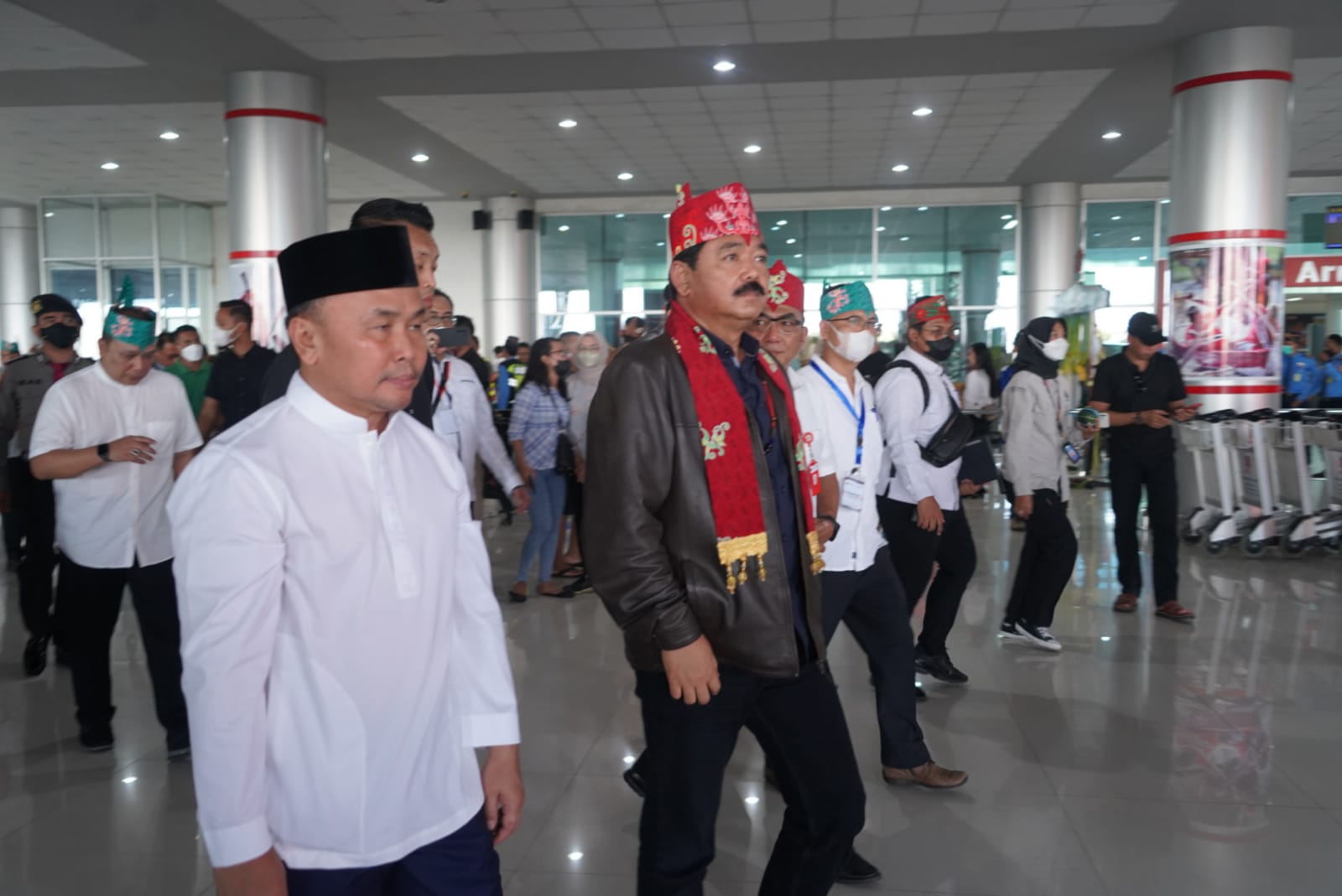 Gubernur Kalteng Sugianto Sabran Sambut Kedatangan Menteri ATR/BPN di Palangka Raya