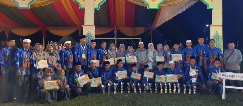 Kafilah Kapuas Koleksi Sejumlah Juara MTQ 