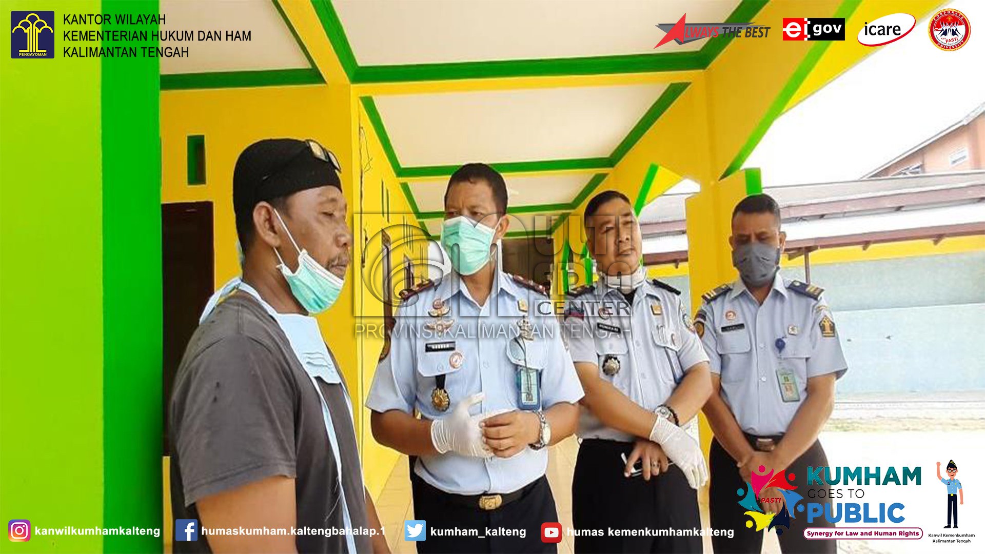 Singkat dan Penuh Haru bertemu dengan Eks Napi Lapas Pangkalan Bun