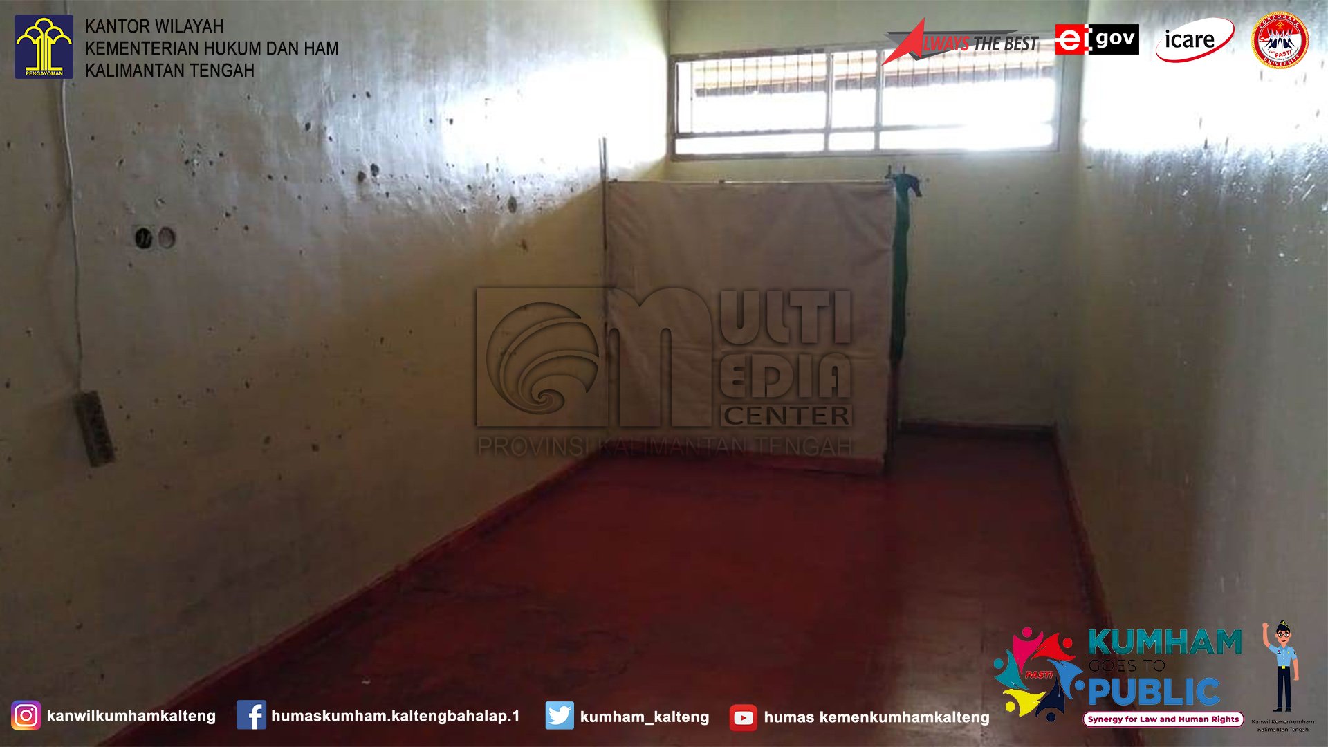 Antisipasi Covid-19, Lapas Palangka Raya Siapkan Ruang Isolasi