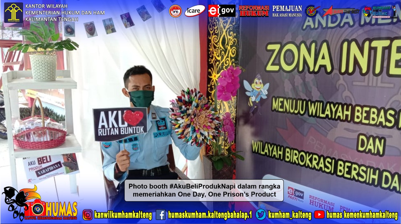 Rutan Buntok Meriahkan Kegiatan One Day, One Prisons Product