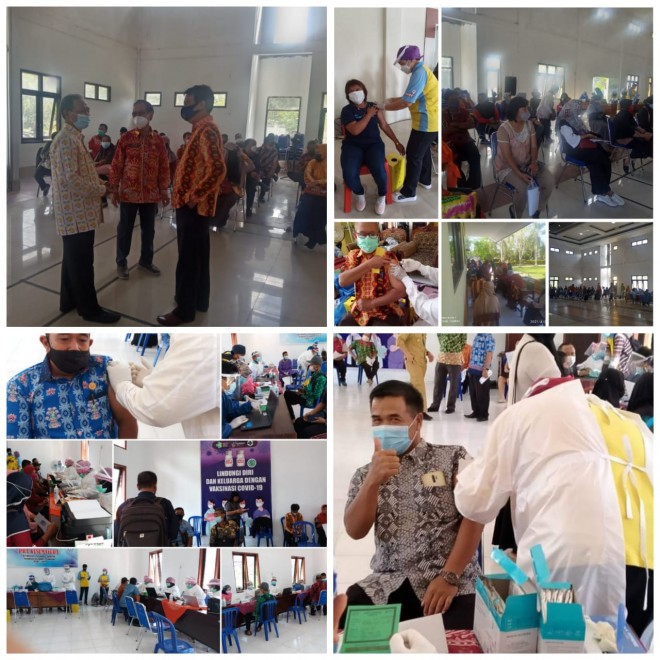 Vaksinasi Covid-19 Bagi 1.800 Guru dan Tenaga Pendidik Jenjang Paud/TK/SD/Mi se-Kobar