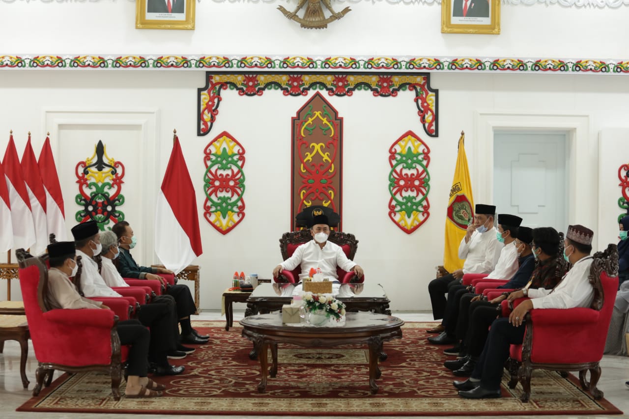 Gubernur Kalteng Gelar Dialog Sekaligus Silahturahmi Dengan Pimpinan Instansi vertikal dan Perbankan
