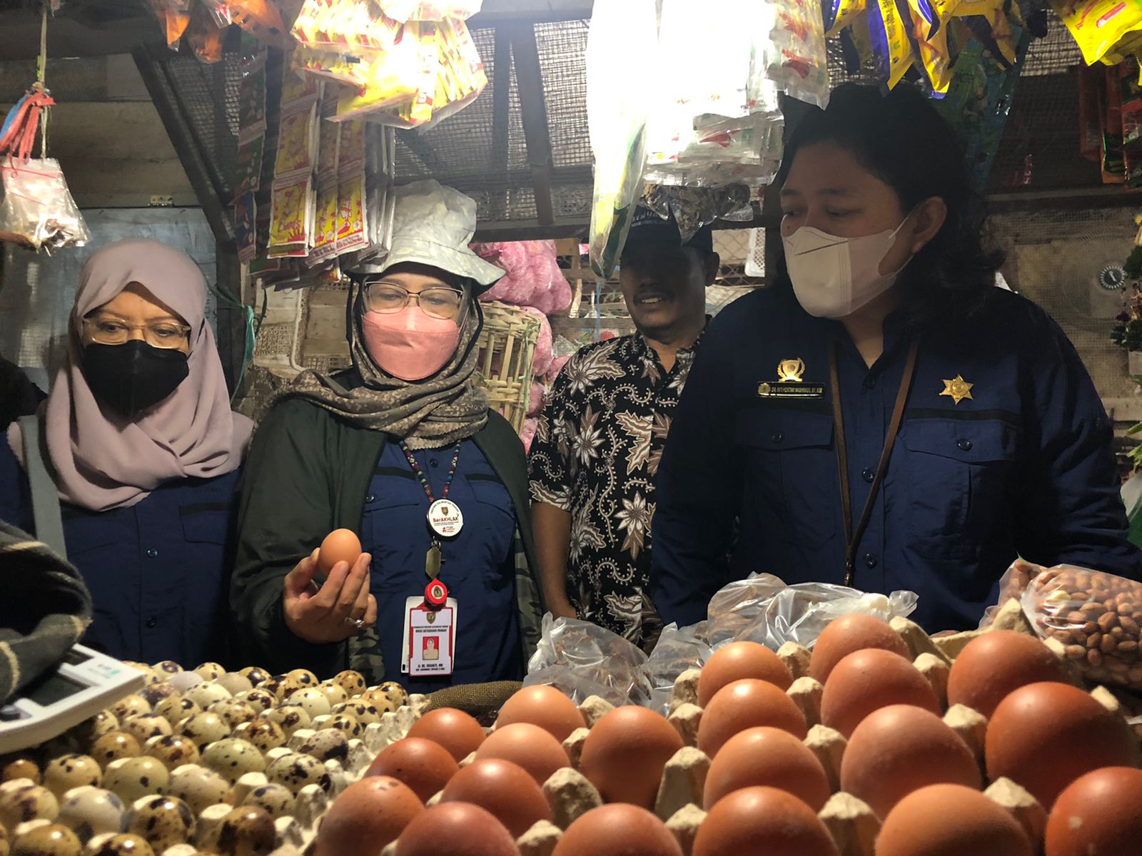 Kementan Gandeng Dinas Ketahanan Prov. Kalteng Adakan Gelar Pangan Murah di Sampit