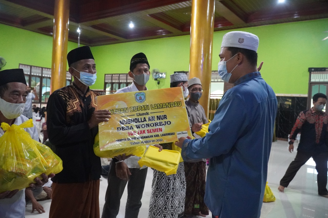 Safari Ramadan 1443 H Pemerintah Daerah Kabupaten Lamandau Berakhir di Desa Wonorejo