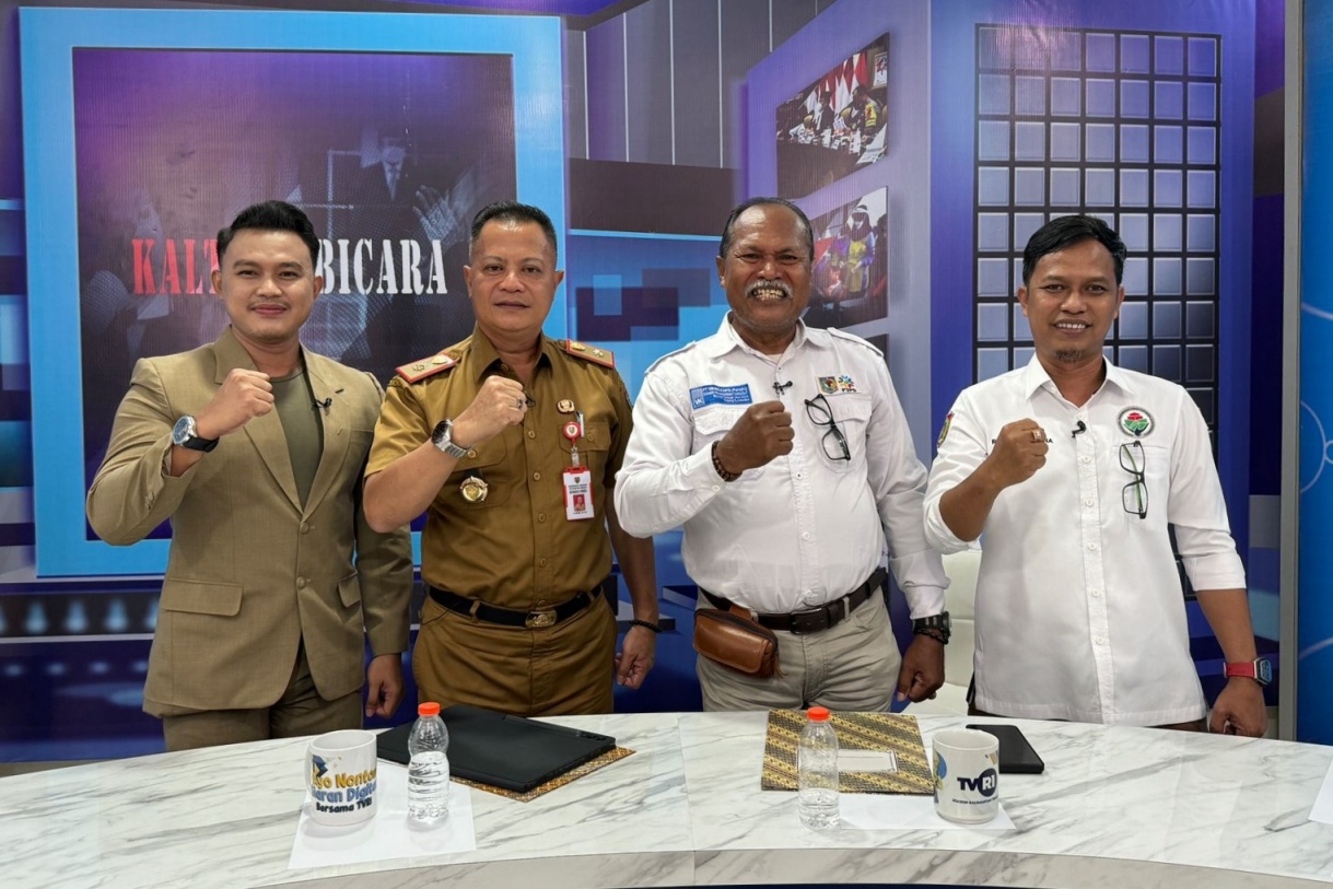Kadis PMD Hadir Sebagai Narasumber pada Program Kalteng Bicara