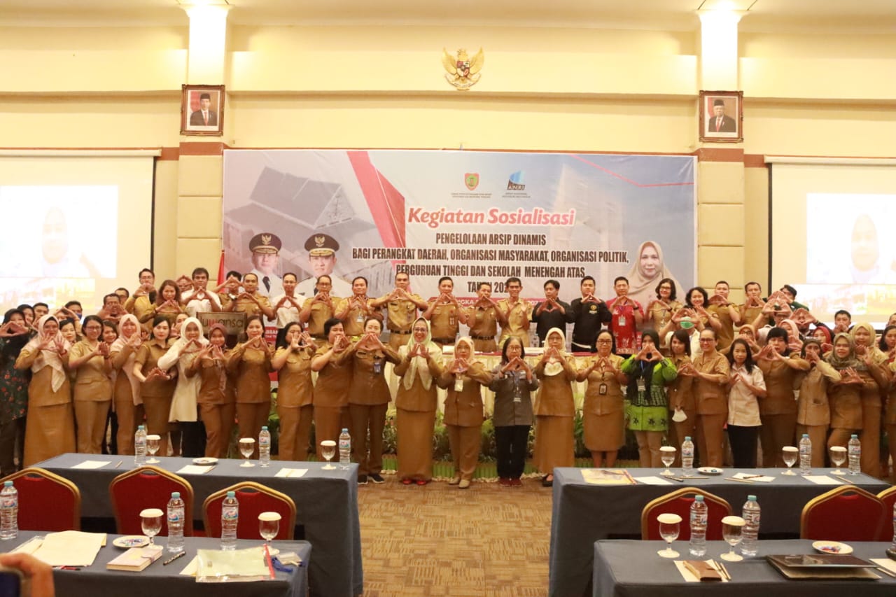 Tingkatkan Kapasitas SDM Kearsipan, Pemprov Kalteng Gelar Sosialisasi Pengelolaan Arsip Dinamis
