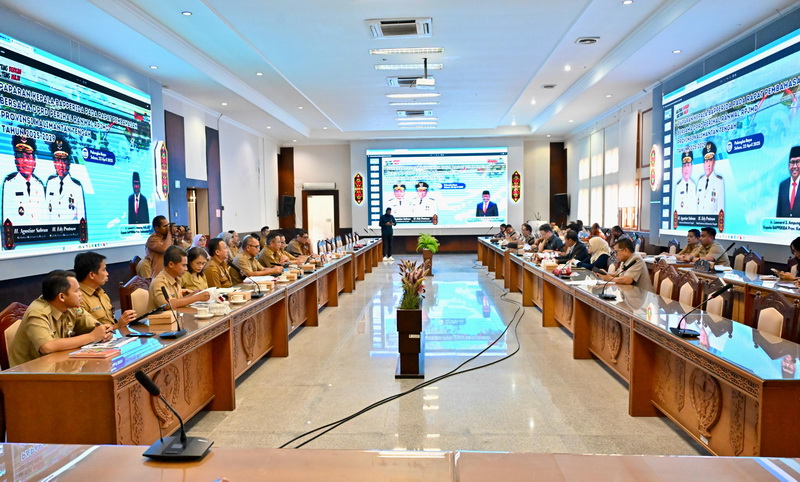 BAPPERIDA Bahas Rencana Awal RPJMD Prov. Kalteng Tahun 2025-2029 Bersama DPRD Prov. Kalteng