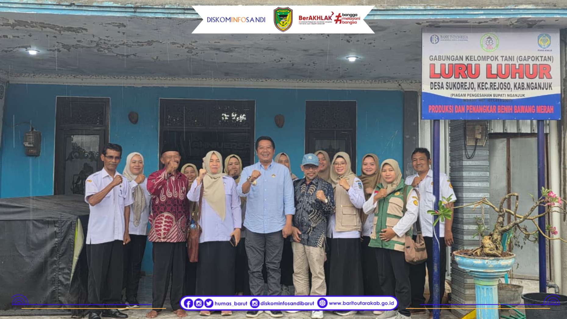 Pemkab Barito Utara Studi Tiru ke Nganjuk, Perkuat Sinergi Sektor Pertanian