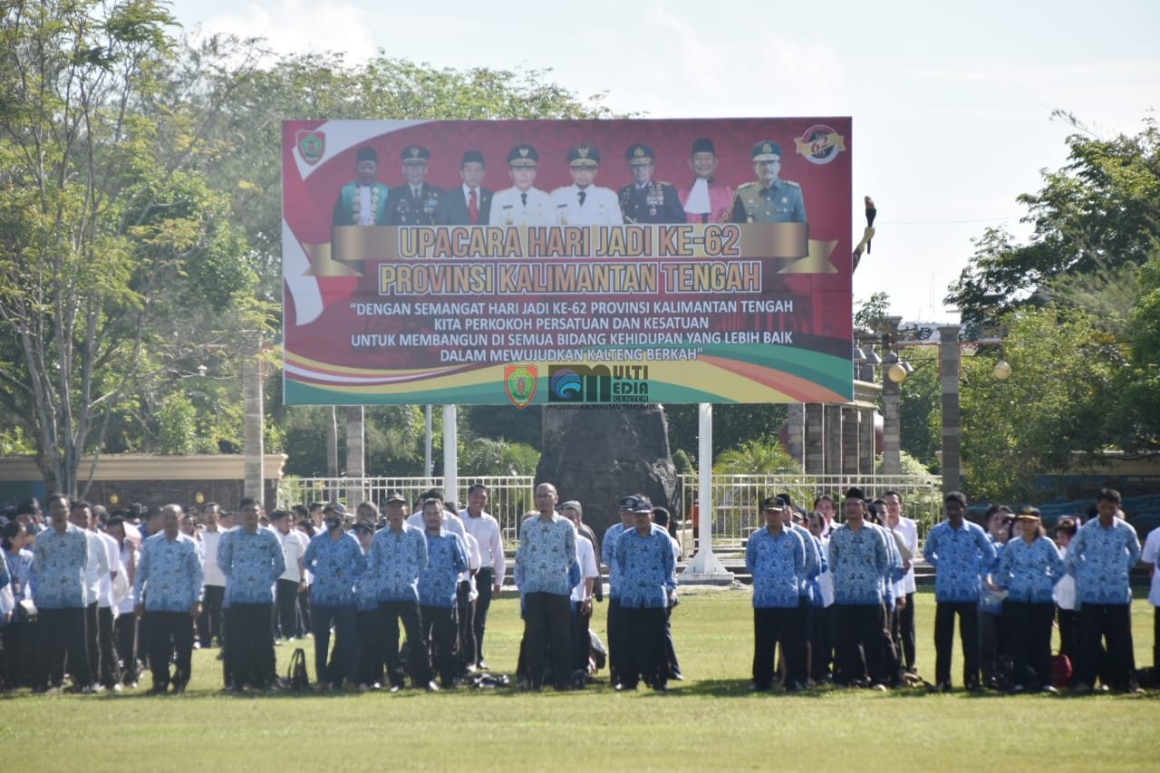 Gubernur : Mari Kita Jadikan Peringatan HUT Kalteng ke-62 Sebagai Ajang Rekonsiliasi