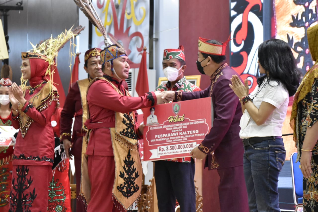 Pemprov Kalteng Gelar Halalbihalal Huma Betang Peringatan Hari Jadi ke-65 Prov. Kalteng