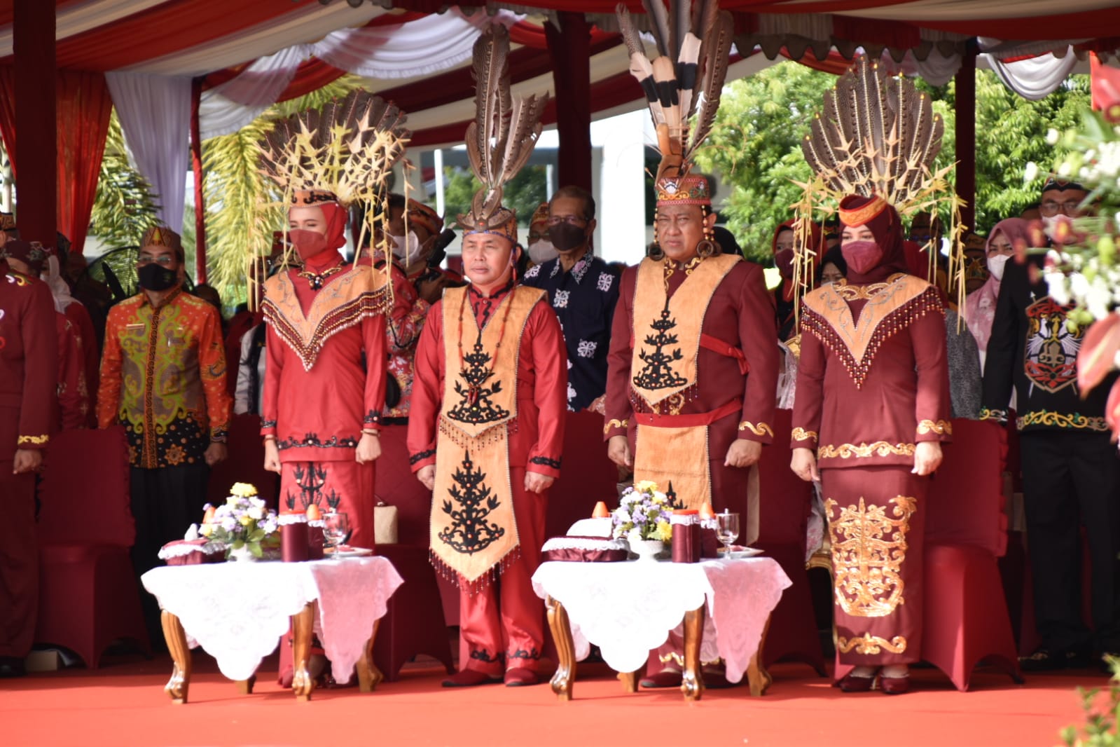 Pimpin Upacara Harjad ke-65 Provinsi Kalimantan Tengah, Gubernur Harapkan Seluruh Elemen Masyarakat Turut Serta dalam Percepatan Pembangunan Kalteng