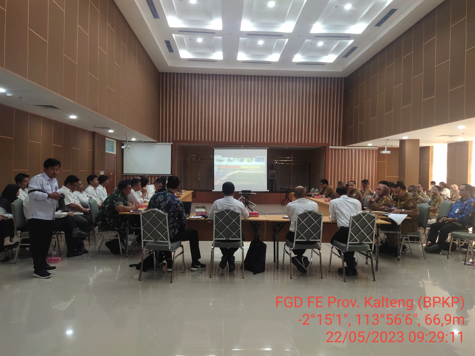 Kadis TPHP Prov. Kalteng Ikuti Forum Group Discussion Food Estate BPKP   