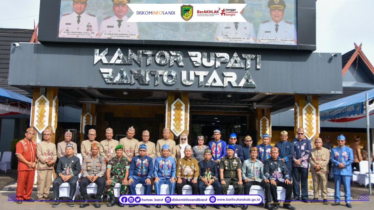 Sekda Barito Utara Pimpin Apel Peringatan Hari Jadi ke-69 Kalteng dan Hari Kebangkitan Nasional ke-118