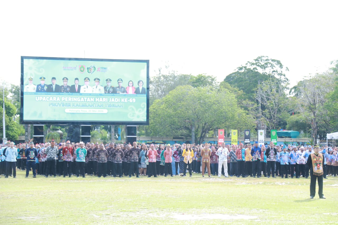 Hari Jadi ke-69 Kalteng, Momentum Memperkuat Kemandirian dan Semangat Isen Mulang