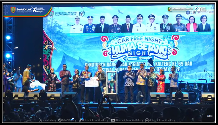 Festival Budaya Isen Mulang Tahun 2026 Telah Usai, DPMPTSP Prov. Kalteng Panen Prestasi