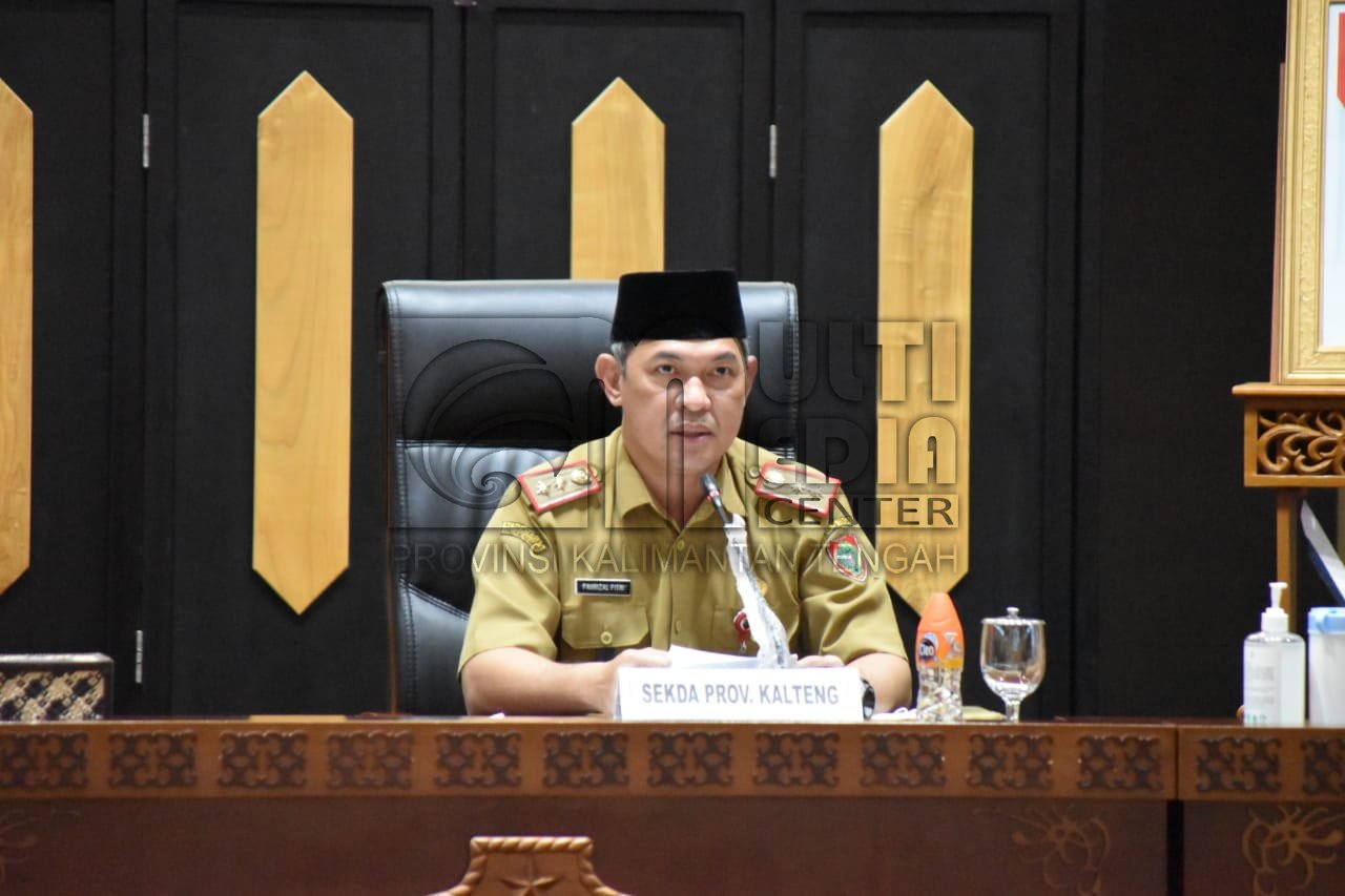 Sekda Kalteng : Tim Inti Reformasi Birokrasi Pemerintah Provinsi Dan Kabupaten/ Kota Dapat Mewujudkan Tata Kelola Pemerintahan Yang Baik Dan Bersih