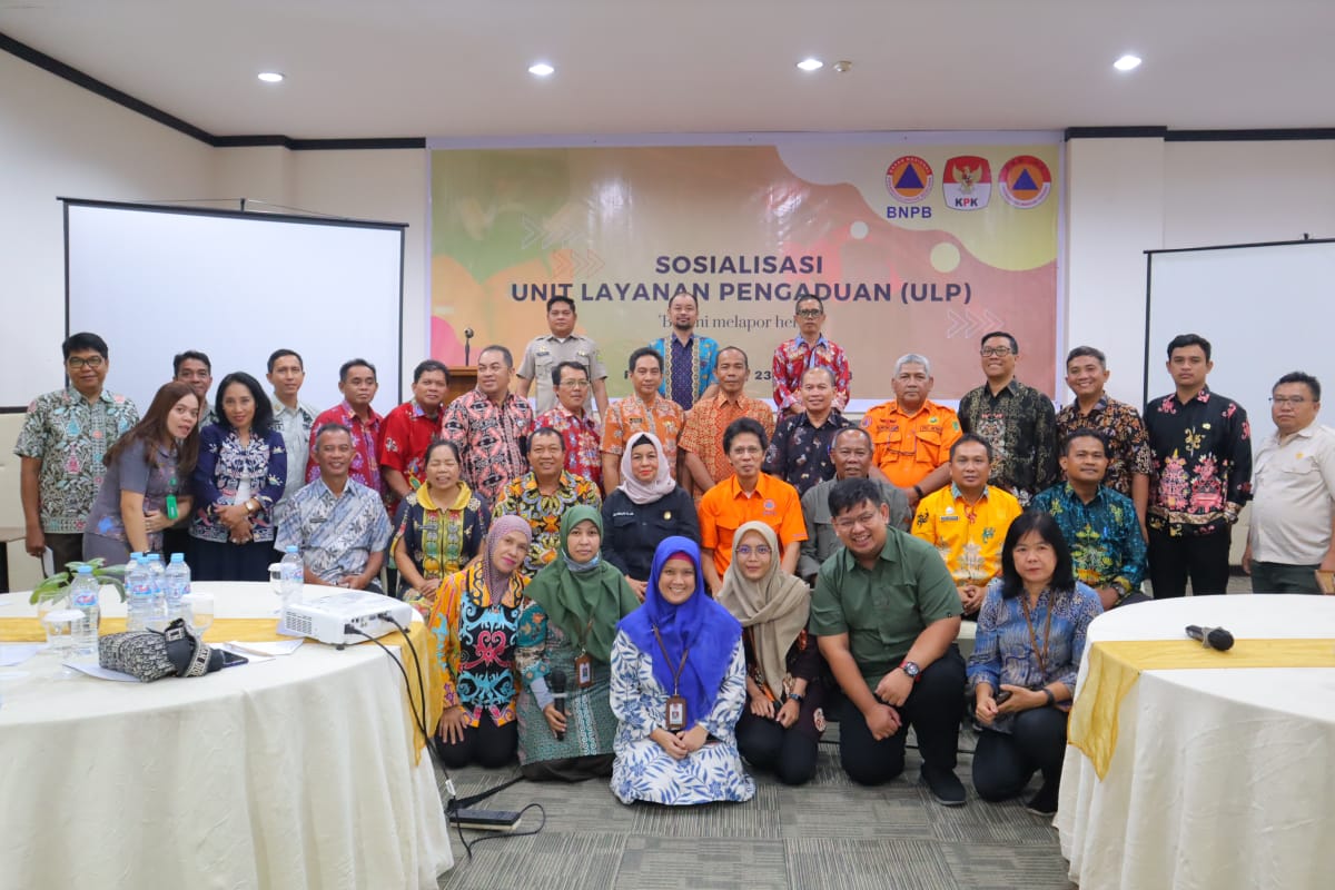 BPBPK Prov. Kalteng Ikuti Sosialisasi Unit Layanan Pengaduan 