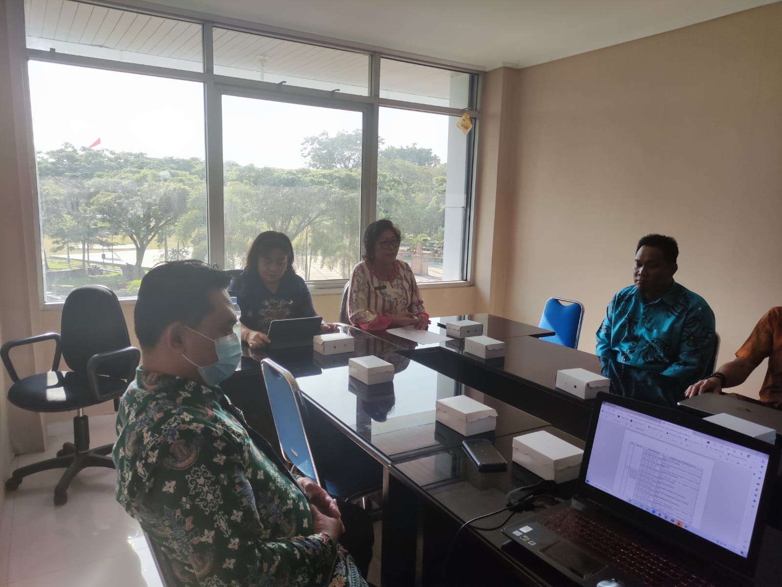Biro Organisasi Setda Prov. Kalteng Laksanakan Rapat Penilaian Kinerja Setda Kabupaten/Kota se-Kalteng