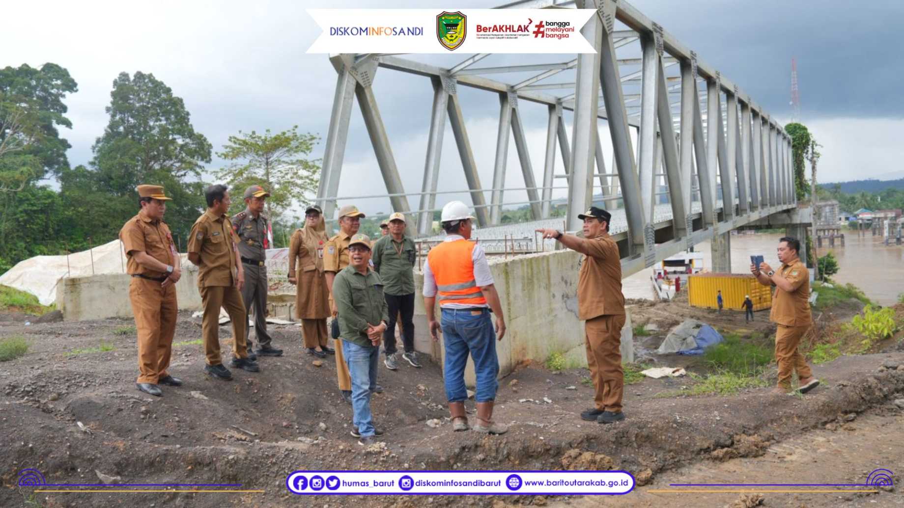 Pastikan Layanan Vital Berjalan Baik, Bupati Barito Utara Tinjau 5 Lokasi Strategis